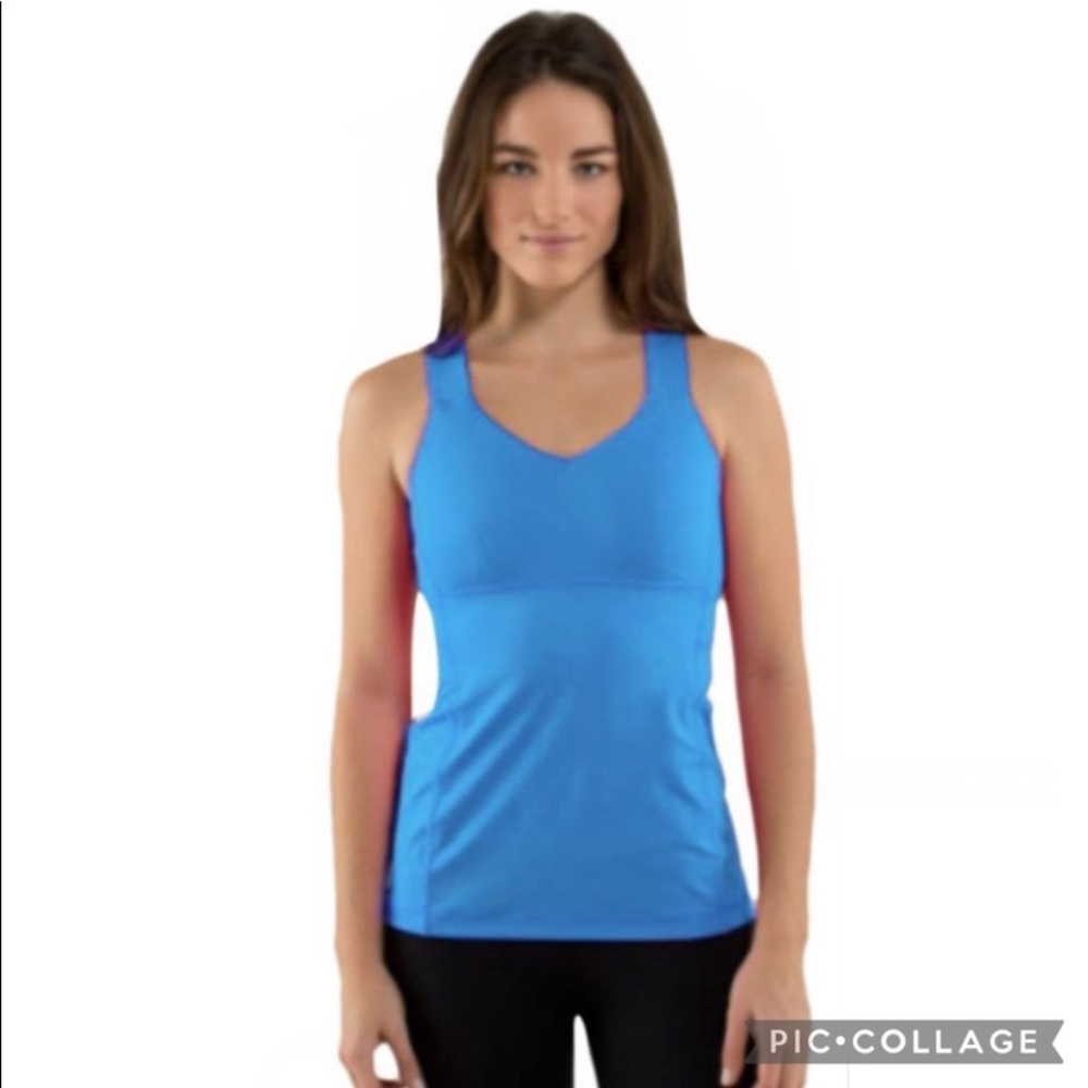 Lululemon tank blue 4